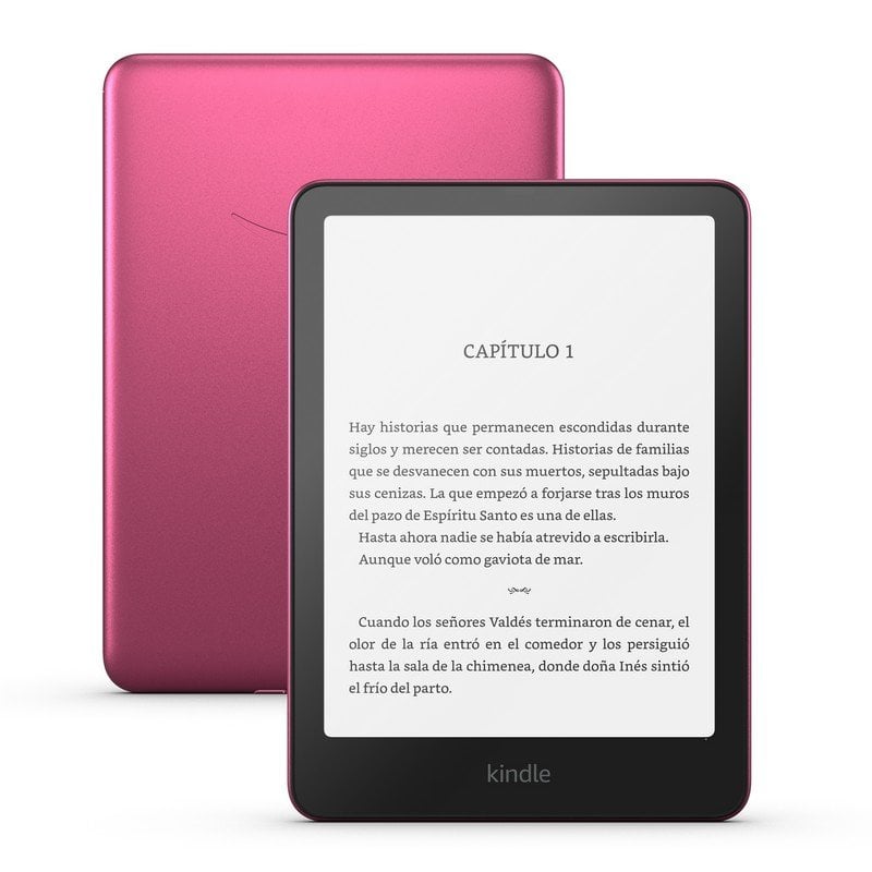 Image of E-Book Kindle Paperbianco Signature Edition 7" 32 GB Lampone metallizzato