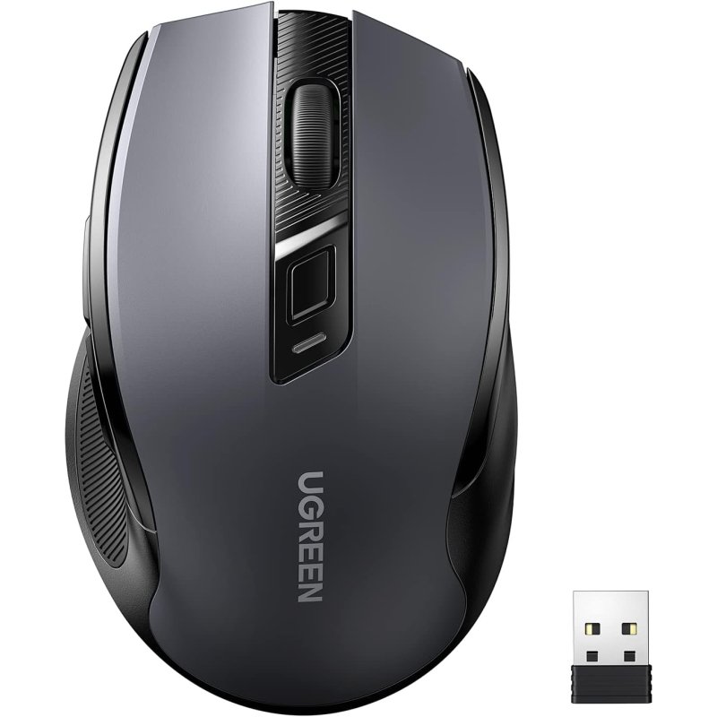 Image of Mouse ottico wireless UVerde MU006 4000 DPI Nero cod079