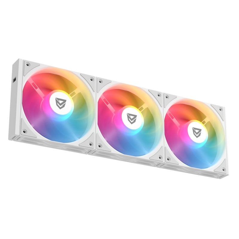 Nfortec Stellar Modular A-RGB Ventilador Suplementario Blanco