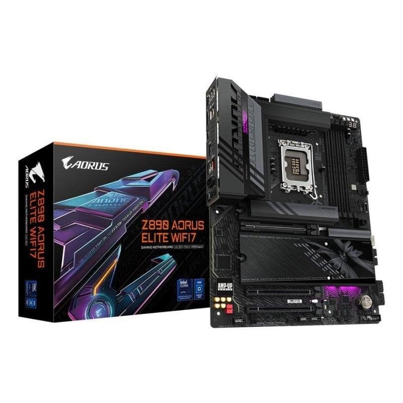 Carte mère Gigabyte Z890 AORUS ELITE WIFI7 Z890 LGA1851 DDR5 ATX WiFi 7 Thunderbolt 4