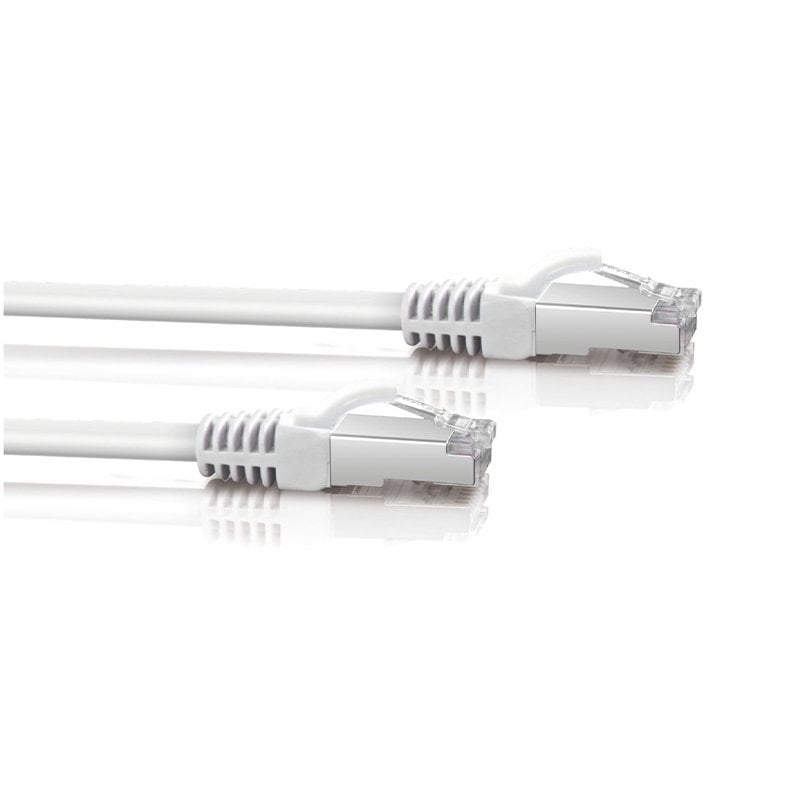 Image of Cavo di rete Internet universale CAT6 RJ45 5m bianco cod079