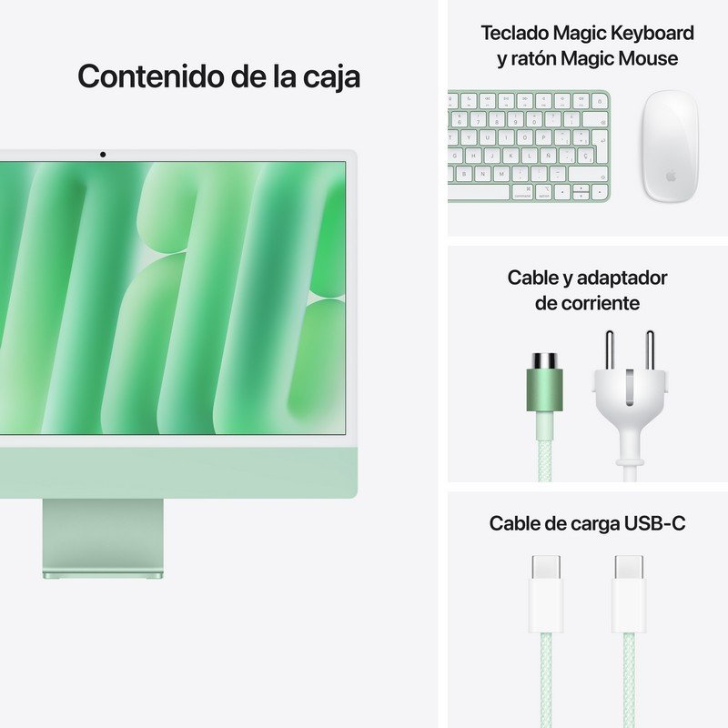 c*〜様 Apple iMac 256GB SSD ミントグリーン Apple iMac 24インチ Retina 4.5Kモデル MQRN3J/A [グリーン]/Late