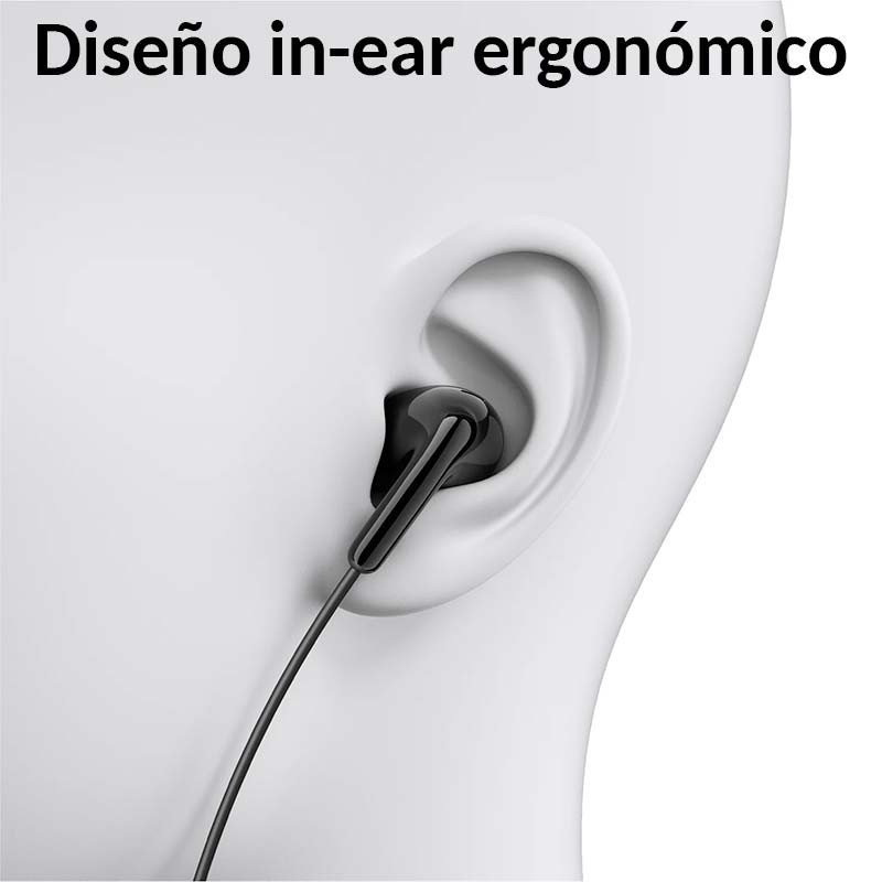 Xiaomi Type-C Earphones Auriculares con Cable Tipo-C Blanco