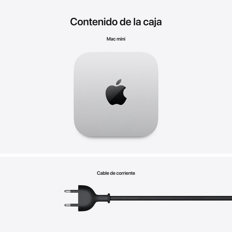 Mini PC Apple Mac mini Apple M4 10 Núcleos/16GB/512GB SSD/GPU 10