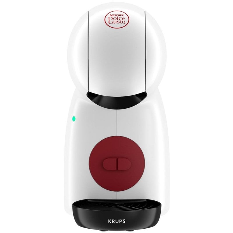 Krups Nescafé Dolce Gusto Piccolo XS KP1A31AS Cafetera de Cápsulas Multibebida 15 Bares Blanca