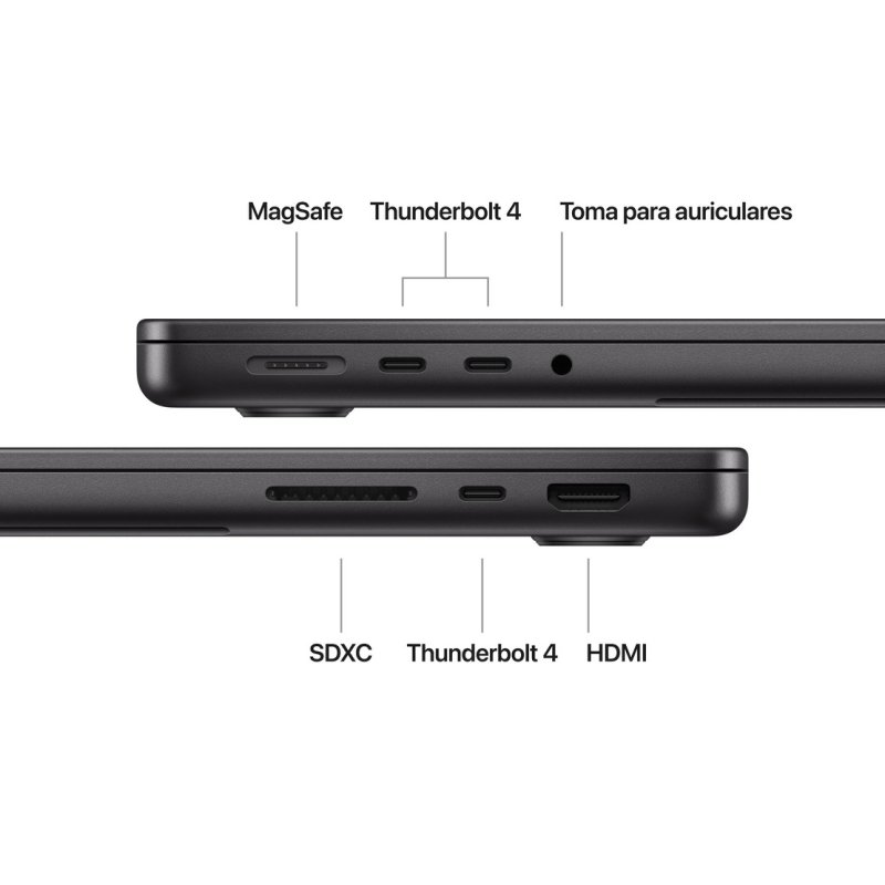Portátil Apple MacBook Pro Apple M4 10 Núcleos/16GB/512GB SSD/GPU