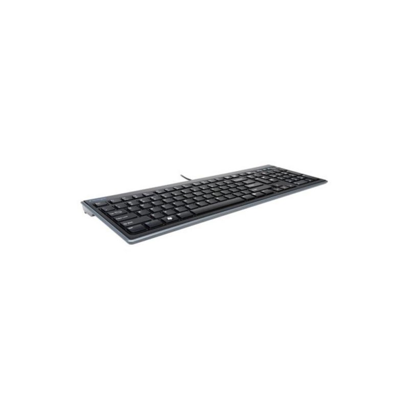Clavier Kensington Advance Fit AZERTY Français USB Noir complet filaire