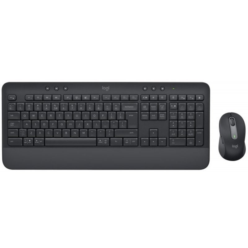 Image of Logitech Signature MK650 Combo For Business tastiera Mouse incluso Ufficio Bluetooth QWERTY Spagnolo Grafite