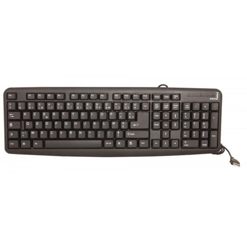 Clavier Filaire URBAN FACTORY KBX55UF – USB, AZERTY, 107 Touches - vue 2