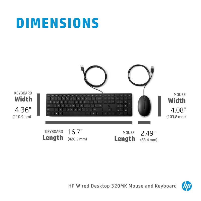 HP - Tastiera E Mouse Wireless 466567 Colore Nero - 9