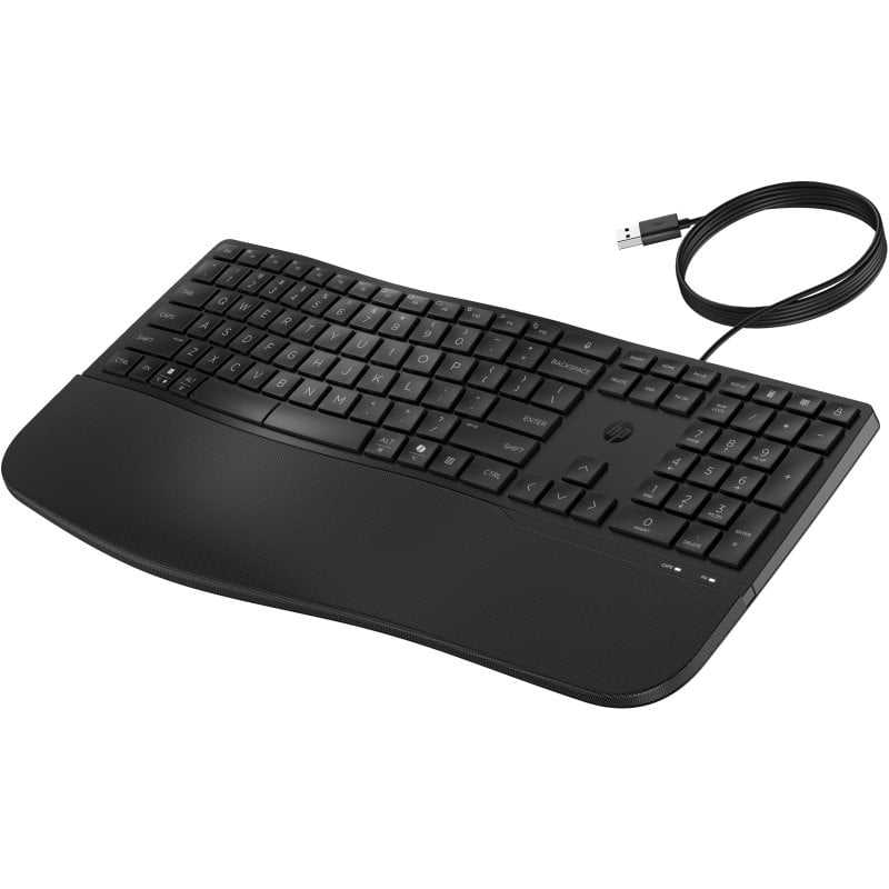 Clavier Filaire HP 485 Comfort – Ergonomique, Touches Programmables - vue 5