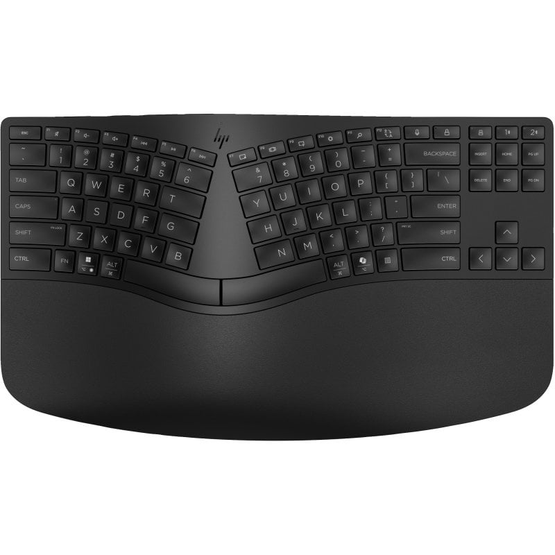 Clavier PC HP 965 Ergonomique – Sans Fil, RF + Bluetooth, Azerty - vue 4