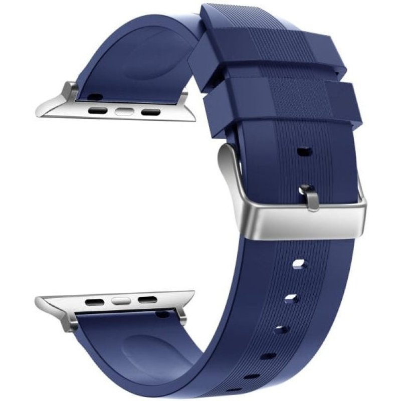 Image of Cinturino intercambiabile con fibbia Ksix blu per la serie Urban e Apple Watch 42/44/45/49 mm