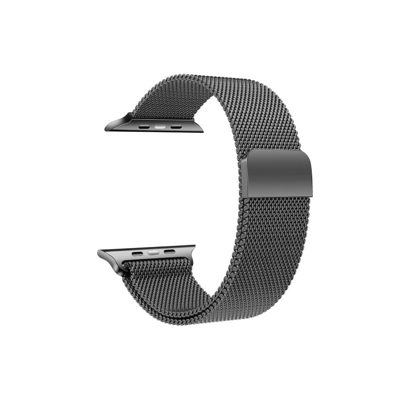 Image of Cinturino intercambiabile in metallo Ksix, compatibile con la serie Urban Mini e Apple Watch 38/40/41 mm, nero