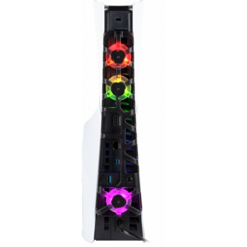 Konix LED Cooling Fan Ventilador RGB para PS5 Slim