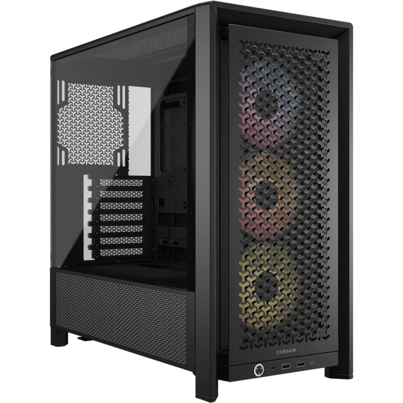 Image of Corsair FRAME 4000D RS ARGB Semi-Tower E-ATX Vetro Temperato USB-C Nero