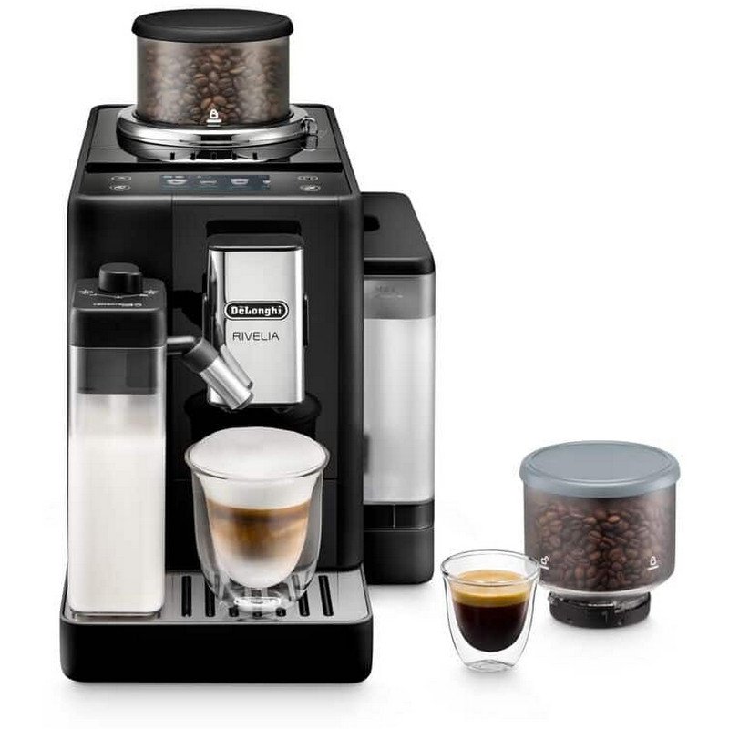Image of Caffettiera superautomatica DeLonghi Rivelia Onice Nero cod079
