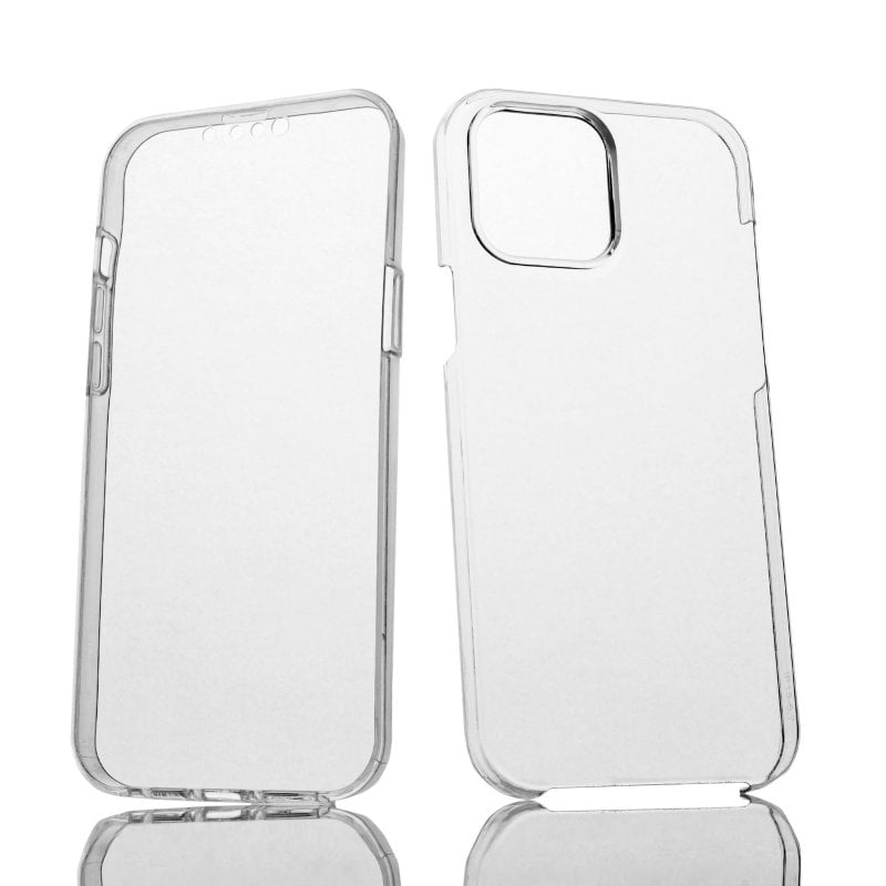 Image of Max Power Digital Case Double-Face 360 Gradi Trasparente Silicone per Apple iPhone 13 Pro Max