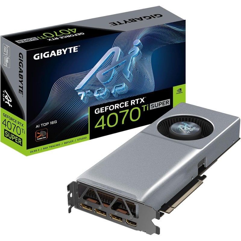 Gigabyte GeForce RTX 4070 Ti SUPER AI TOP 16GB GDDR6X DLSS3