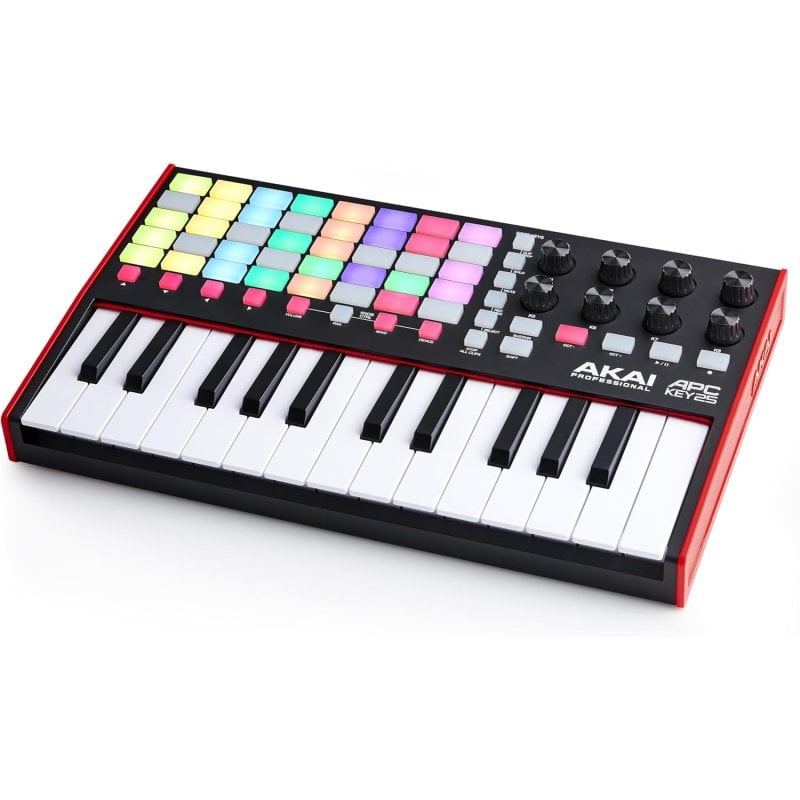 Image of Akai Professional APC Key 25 MK2 Tastiera Controller MIDI USB 25 tasti per avviare clip con Ableton Live Lite