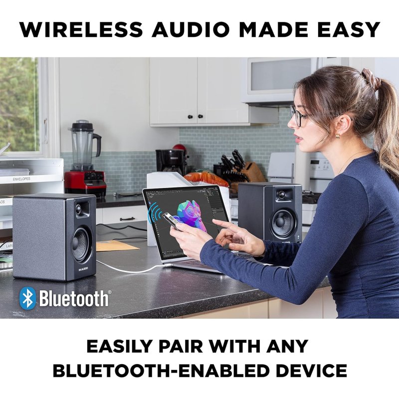 M-AUDIO BX3 Coppia di monitor da studio attivi Bluetooth 120W Nero