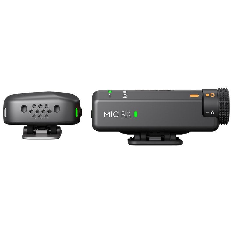 Microfono Wireless DJI Mic 2 - Cancellazione Rumore, 250m Portata, Bluetooth, Per Video - Foto 3