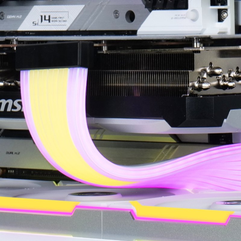 Lian-Li Strimer Kabelloses Verlängerungskabel 2x8 Pin RGB