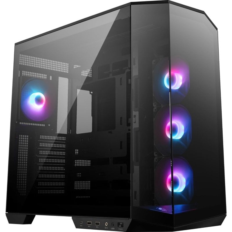 Image of MSI MAG PANO M100R PZ ARGB Semi-Tower Doppio Vetro Temperato USB-C Nero