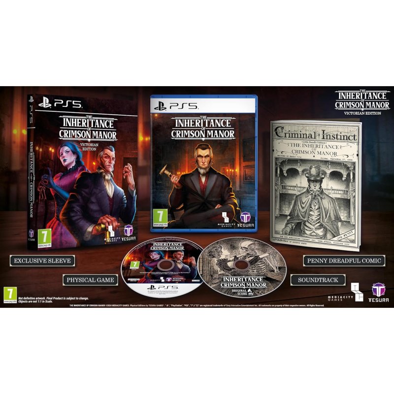 The Inheritance of Crimson Manor Victorian Edition PS5 Neuf - vue 4