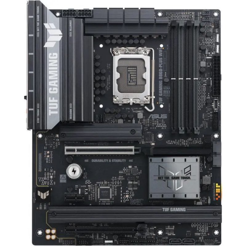 ASUS Carte m&egrave;re  TUF GAMING B860-PLUS WIFI Intel B860 LGA 1851 DDR5 ATX WiFi 7 USB 20Gbps