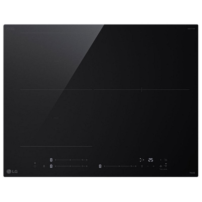 LG CBIZ2432B Flex ThinQ Placa de Inducción 3 Zonas 59cm Negra