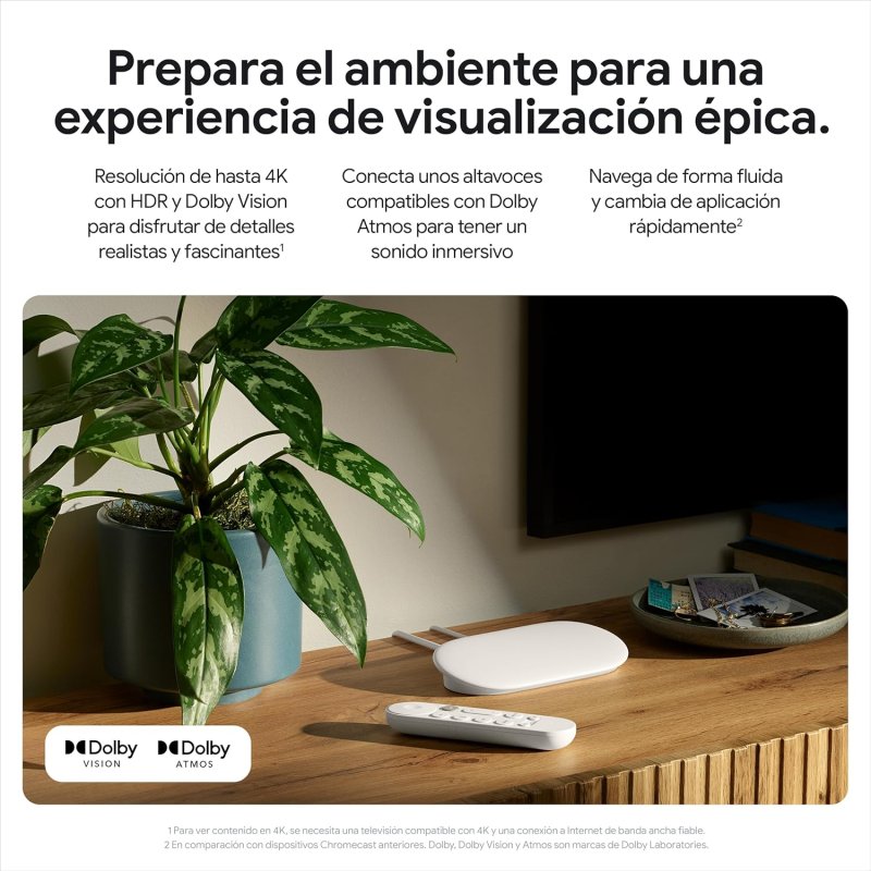 Google TV Streamer 4K 32 GB | PcComponentes.it