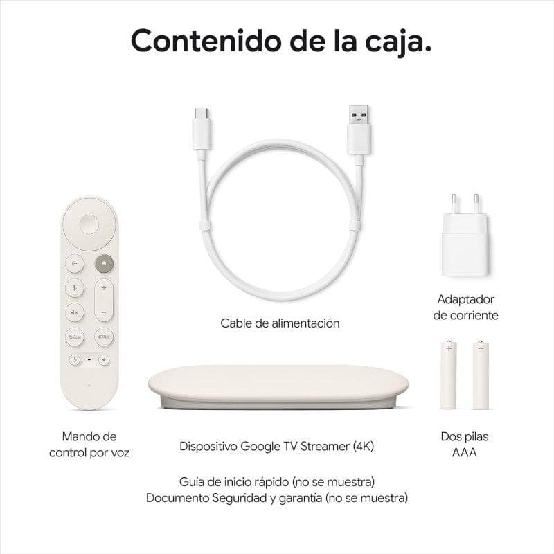 Google TV Streamer 4K 32GB | PcComponentes.com