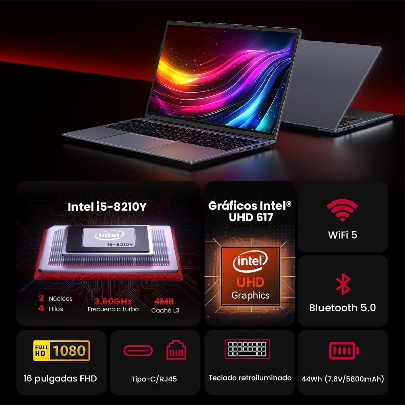 Thumbnail 3 de Vanwin 16 - Potente portátil Intel Core i5 con 16GB 💻