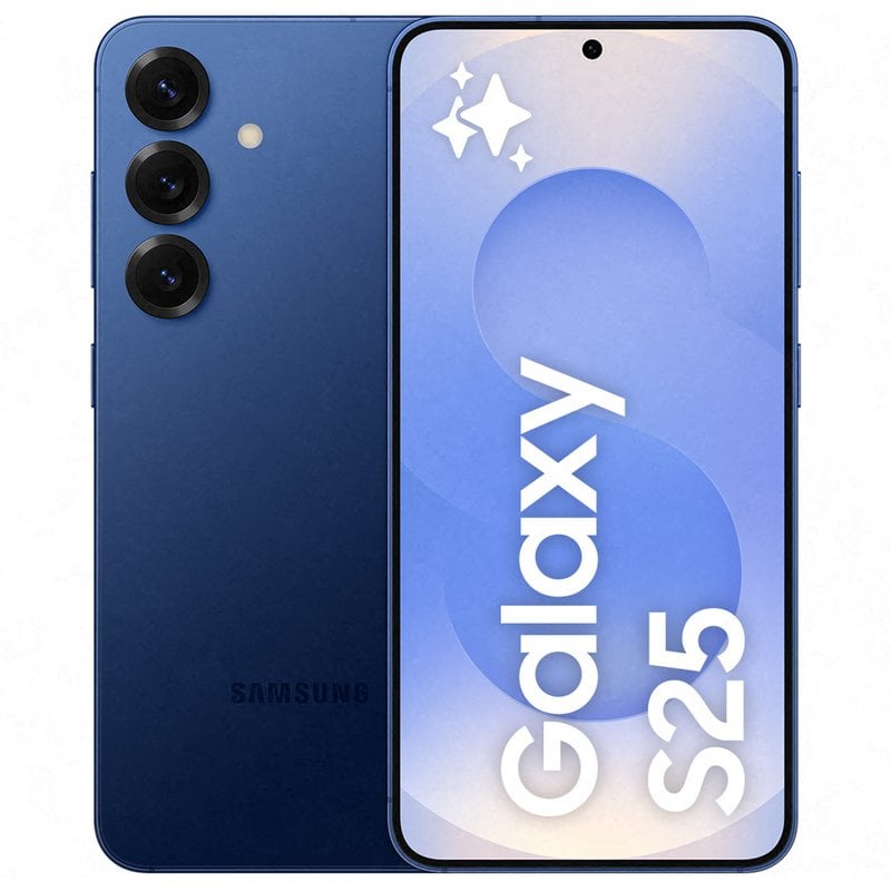 Samsung Galaxy S25 Smartphone con IA Almacenamiento 128GB Batería 4.000mAh Azul Marino