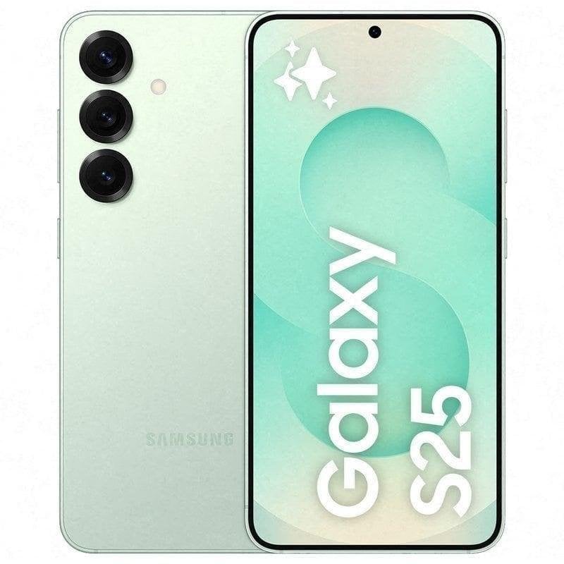 Samsung Galaxy S25 Smartphone con IA Almacenamiento 256GB Batería 4.000mAh Menta
