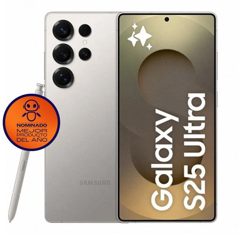Samsung Galaxy S25 Ultra Smartphone con IA Almacenamiento 1TB Batería 5.000mAh Titanio Gris Samsung Galaxy S25 Ultra Smartphone con IA Almacenamiento 1TB Batería 5.000mAh Titanio Gris