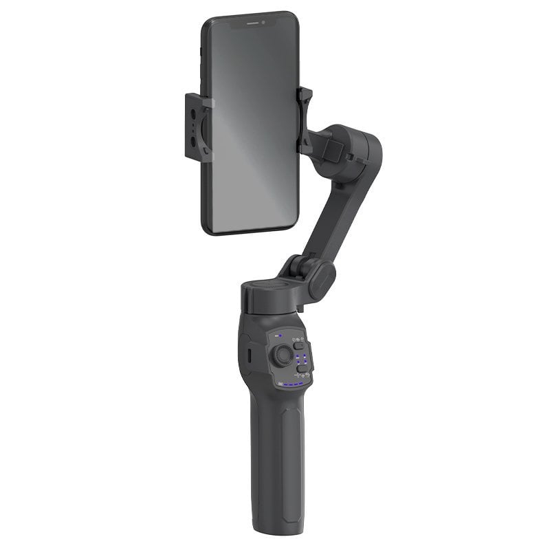 Image of Cool Gimbal Supporto stabilizzatore pieghevole a 3 assi per smartphone