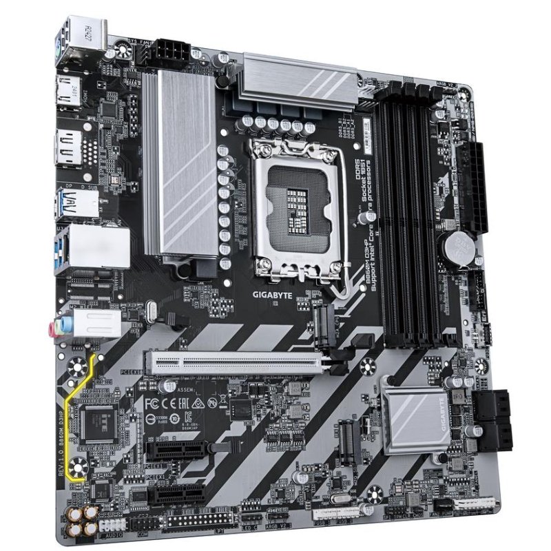 Gigabyte B760M DS3H GEN5 Carte Mère – Prend En Charge Les Processeurs Intel Core 14e Generation Vrm Numerique 621 Phases Jusqu A 5 4719331872793