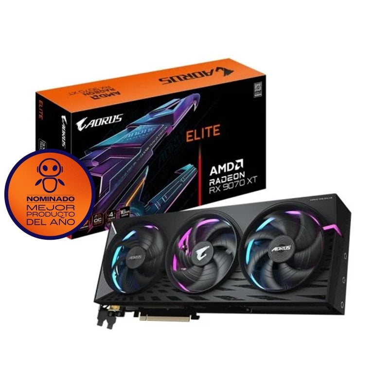 Gigabyte AMD Radeon RX 9070 XT AORUS ELITE 16GB GDDR6 FSR 4