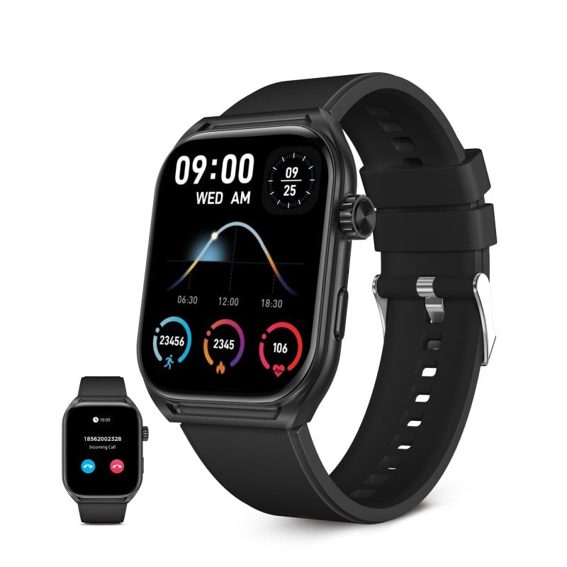 Image of Ksix Urban Move Smartwatch Amoled 2.06" Vivavoce IP67 Nero