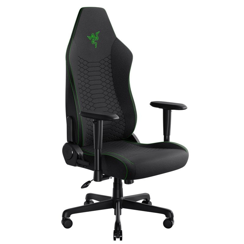 Image of Sedia da gioco in tessuto Razer Iskur V2 X nera/verde