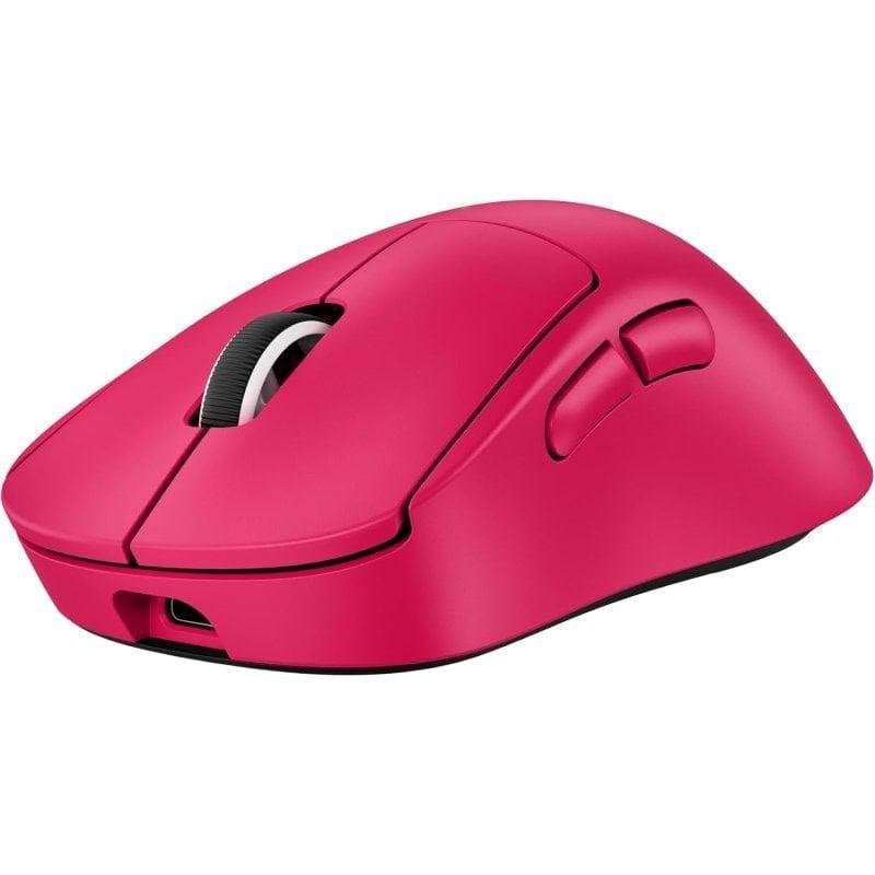 Souris Logitech PRO X SUPERLIGHT 2 DEX Sans Fil 44000 DPI Magenta Souris Logitech PRO X SUPERLIGHT 2 DEX Sans Fil 44000 DPI Magenta