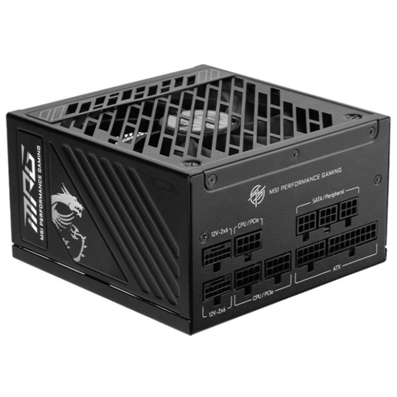 Image of MSI MPG A1000GS PCIE5 ATX 3.1 PCIe 5.1 1000W 80 Plus oro Modular