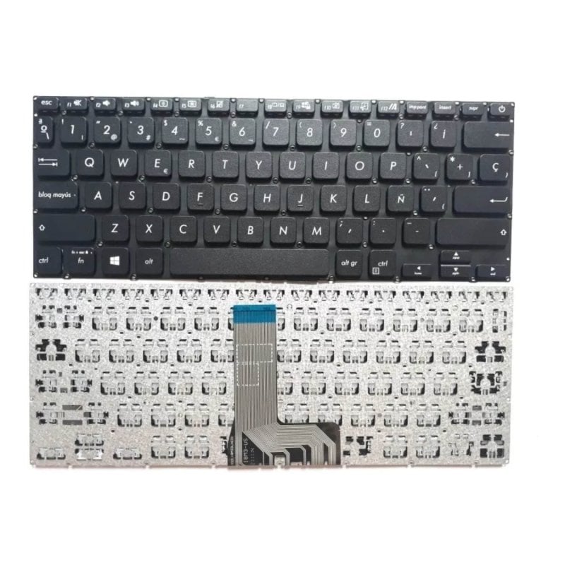 Clavier pour ordinateur portable AsusModèles Vivobook P1411 P1411C P1411CJ P1411CJAP N NSK-W24SQ