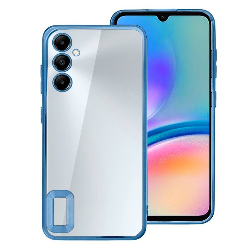 Image of Custodia Cool Metal Edge (blu) per Samsung Galaxy A05s