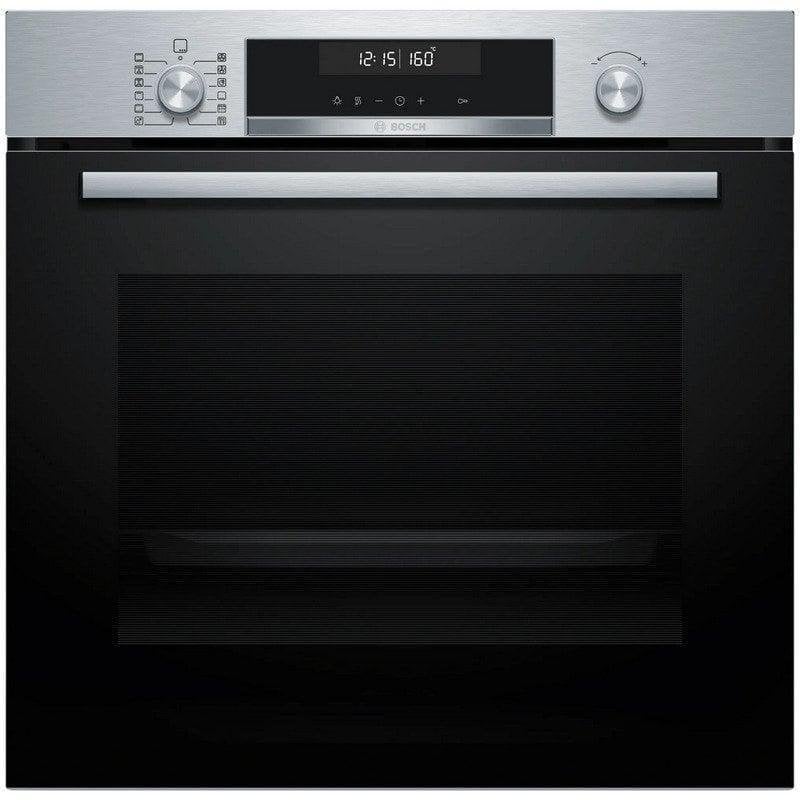 Horno Multifunción Bosch Serie 6 HBG578ES3 Pirolítico 71L 60cm 3D Hotair Acero Inoxidable Negro Horno Multifunción Bosch Serie 6 HBG578ES3 Pirolítico 71L 60cm 3D Hotair Acero Inoxidable Negro