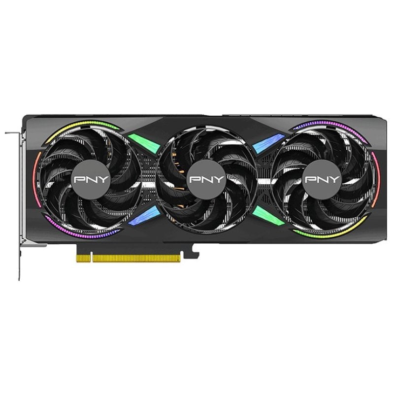 Carte graphique PNY GeForce RTX 5070 Ti ARGB Overclockée Triple