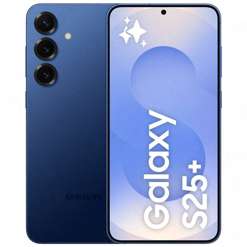 Image of Samsung Galaxy S25+ 17 cm display 6.7 pollici Doppia SIM Android 15 5G USB tipo-C 4900 mAh Blu marino (SM-S936BDBDEUE) cod079