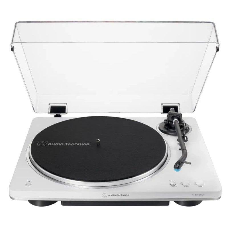 Tocadiscos Audio-Technica AT-LP70XBT WS Bluetooth 5.2 Riemenaandrijving Wit